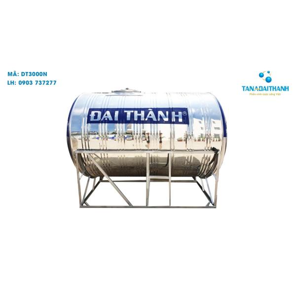 Bồn Nước Inox 3000 lít Đại Thành Ngang