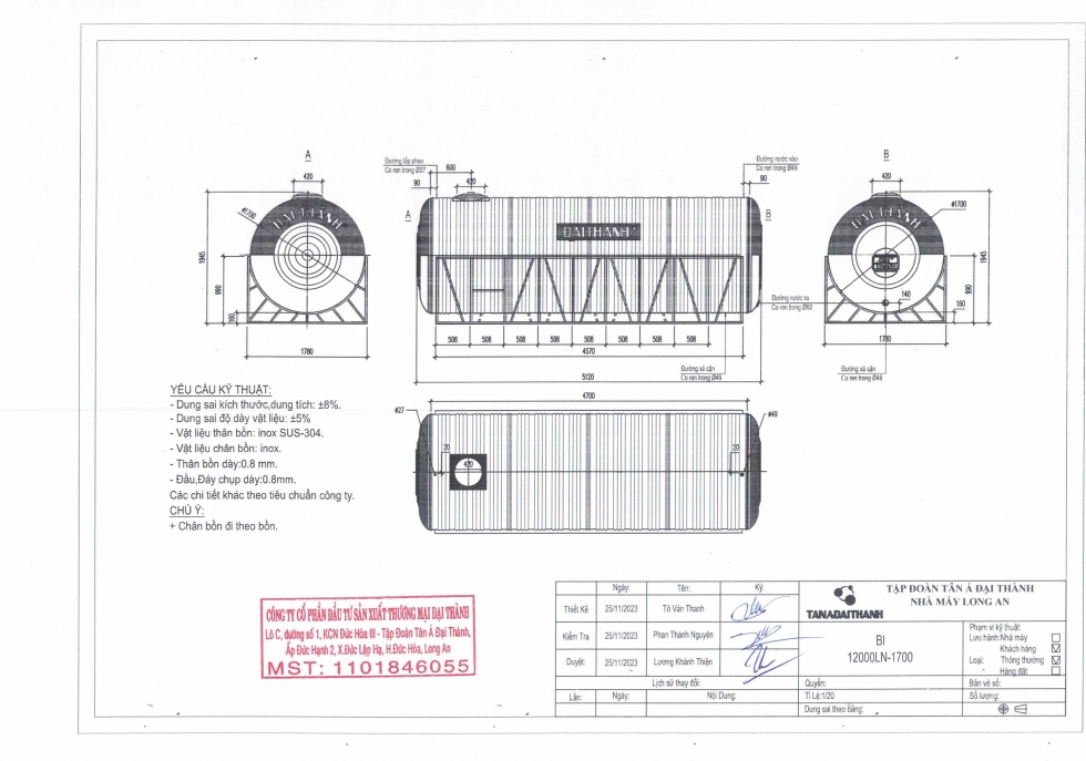 bang ve bon nuoc inox dai thanh 12 khoi